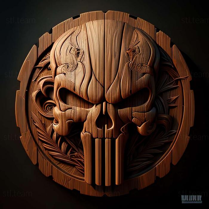 3D model The Punisher No Mercy game (STL)